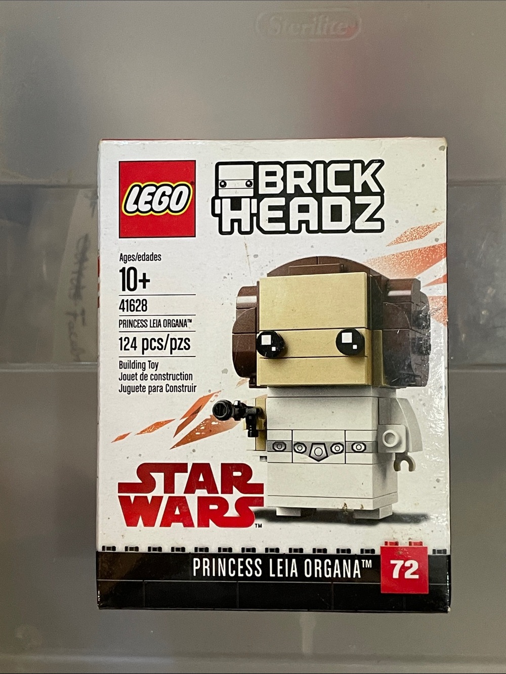 LEGO BrickHeadz Star Wars Princess Leia Organa - White, Brown, Tan